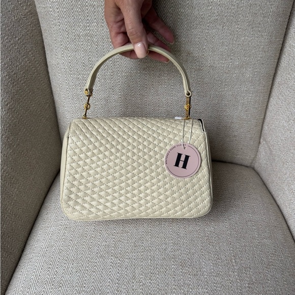 Bally Cream Quilted Satchel - Picture 3 of 6